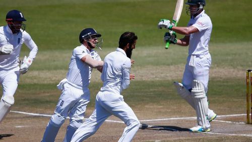 England thrashes South Africa by 241 runs in opening Test