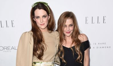 Riley Keough and Lisa Marie Presley