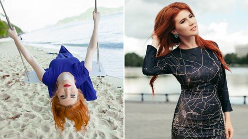 Anna Chapman in some recent Facebook posts.