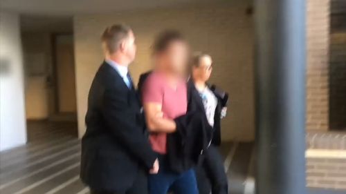 He will appear in Burwood local court today after being refused bail. (Supplied)