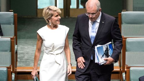 Julie Bishop, Australia's first female foreign affairs minister, said she experienced "gender deafness" throughout her highly successful political career.