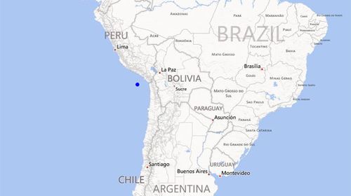 Powerful quake hits Chile