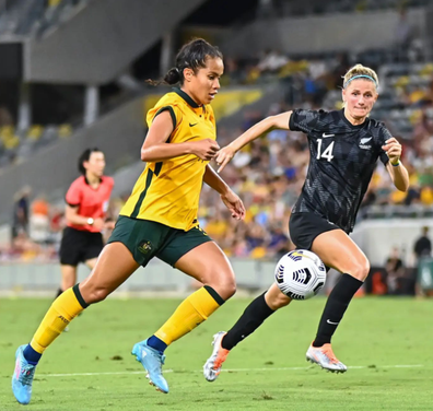 Mary Fowler The Matildas and Machester United player mental health