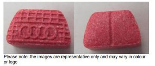 High dose MDMA tablets have recentlybeen found in NSW (average dose of
196 mg). This is more than twice the
amount usually contained in MDMA
tablets circulating in NSW.