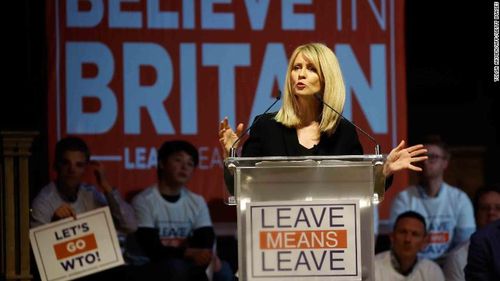 Conservative Party MP Esther McVey. Picture: TOLGA AKMEN/AFP/Getty Images