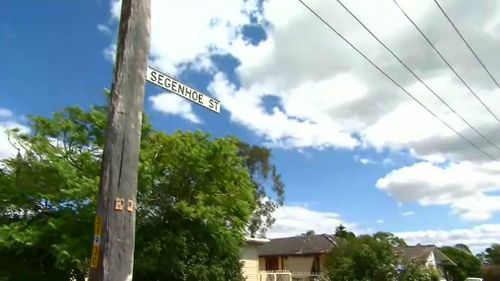 The toddler was hit by a car reversing on Segenhoe Street in Woodberry. (9NEWS)