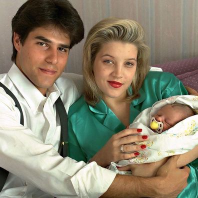 Riley Keough and parents Lisa Marie Presley and Danny Keough