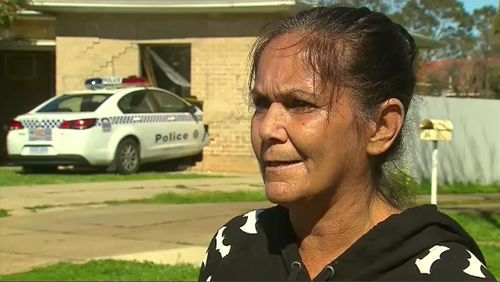 Dianne Moyle, who also lives in the street, said she saw the patrol vehicle travelling so fast, it managed to become airborne. 