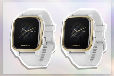 9PR Garmin Venu Sq Smartwatch White