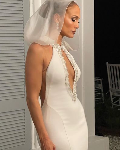 Jennifer Lopez wedding dress