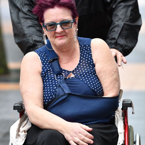 Justine Wilkinson said her daughter Caitlin Wilkinson Whiticker, 18,  was left with 'nothing' after Brisbane's Barrett Centre was closed.