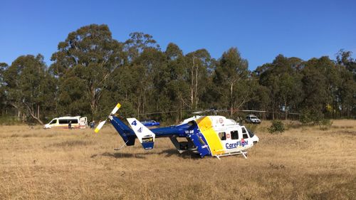 Teen critical after quad bike fall on NSW property