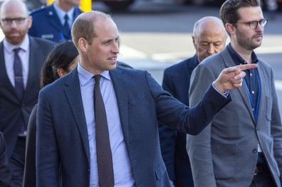 Prince William was asked about the arrival of Baby Sussex.