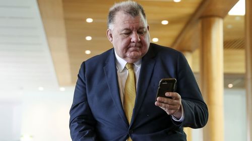 Craig Kelly said he will support a new bill aimed at political spam texts despite the legislation being aimed at the United Australia Party. 