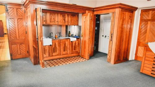 The sacristy of St Patrick's Cathedral, where the sexual abuse occurred.