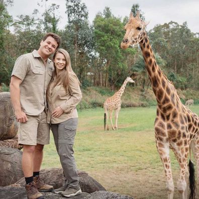 Chandler Powell and Bindi Irwin.