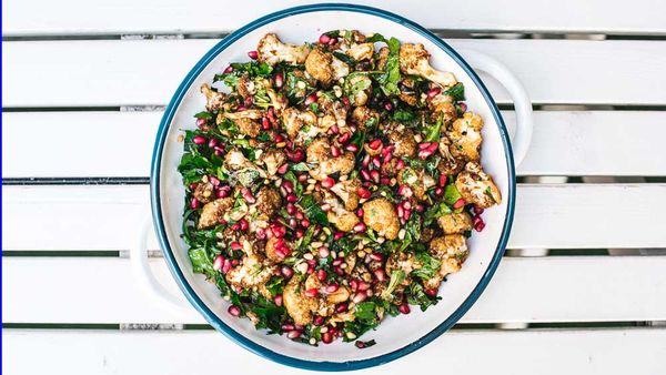 The Chippo Hotel's cauliflower and pomegranate salad