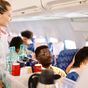 When should you eat on a long-haul flight