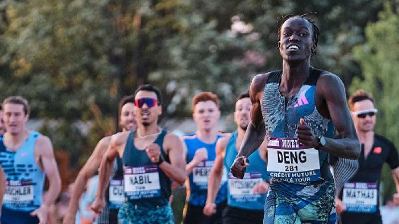 EXCLUSIVE: Joseph Deng shares heartwarming moment with Peter Bol after breaking great mate's national record