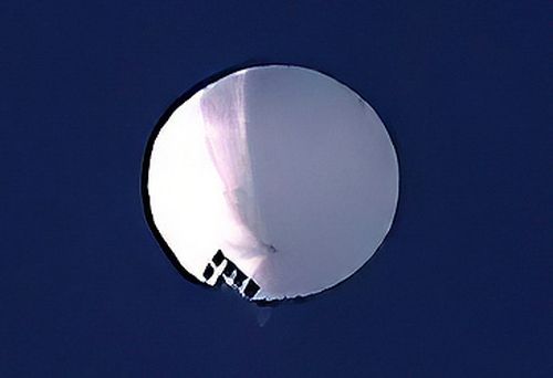 Chinese balloon on journey over US (AP)