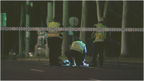 Police are looking for a driver after a woman was hit and killed by a car in Clayton last night.