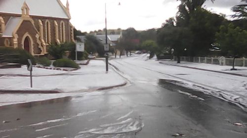 Aussies can expect a bitter winter throwback. Parts of Adelaide received hail on Monday.