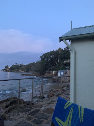 Jo Abi view from Bundeena accommodation 