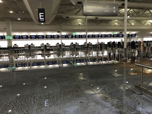 Auckland Airport flooding subsides