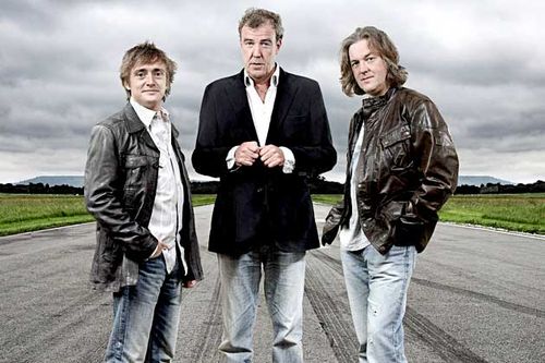 Top Gear hosts Richard Hammond, Jeremy Clarkson and James May. (Supplied)