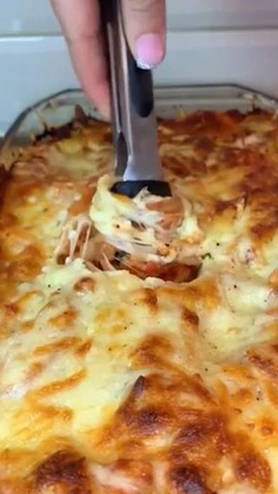 The Tiktok baked pasta hack results look gorgeous