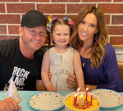 Michael Clarke, Kyly Clarke, daughter Kelsey Lee, photo, Instagram