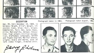 Georg Gaertner&#x27;s Wanted poster was on the walls of post offices across America.