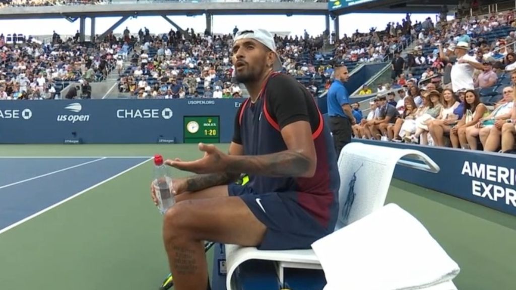 Nick Kyrgios fined $11,000 for spitting and swearing during second round win
