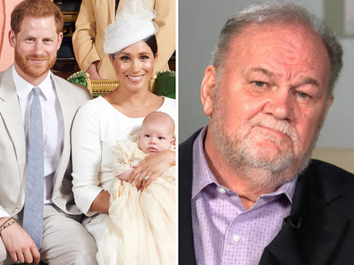 Thomas Markle Sr. was not invited to his grandson's christening.