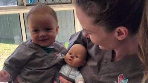 Abbey Jones is a nurse who is triple-vaccinated and was teaching infant first aid courses in Queensland before she succumbed to 'long Covid'. 