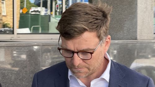 Christopher James McCann, 50, appeared in Brisbane Arrest Court on Monday to apply for bail after being charged with one count of using the internet to procure children aged under 16.