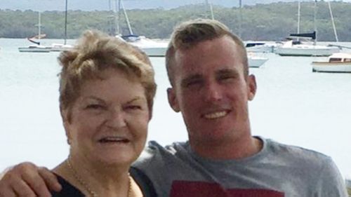 Brock Prime, 29, has been working six days a week to support his mother and younger siblings after the sudden death of his father, his family told 9NEWS. (Supplied)