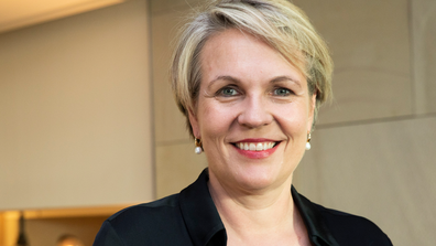 Financial Review 70th Platinum dinner, Tanya Plibersek Deputy Leader of the Labour Party at the Hyatt Regency, Sydney, 9 March 2022. Photo Jessica Hromas