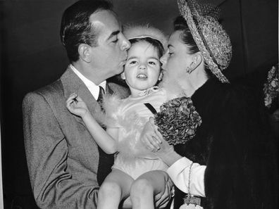 Judy Garland, Vincent Minnelli and Liza Minnelli