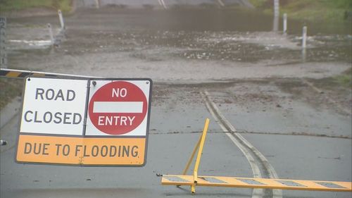 Gold Coast residents have been warned not to drive through floodwaters. 