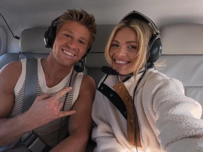 Robert Irwin with Witney Carson