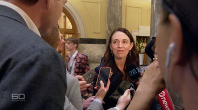 New Zealand Prime Minister Jacinda Ardern.