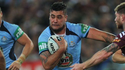 Cronulla Sharks and NSW Origin player Andrew Fifita.