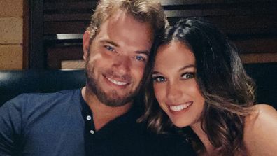 Kellan Lutz and wife Brittany Gonzales.
