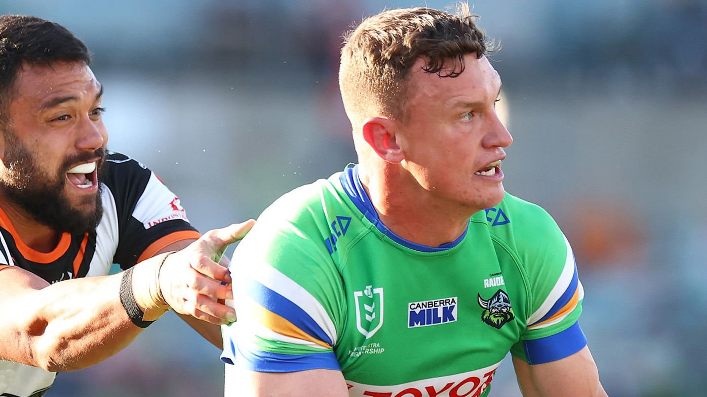 Jack Wighton slapped with fine after eight-word spray for referee in Tigers clash