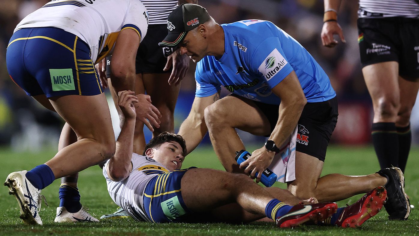 Brad Arthur plays down severity of Mitchell Moses head knock after Eels final defeat