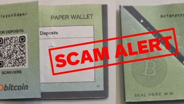 Police have issued a warning over a new scam involving cryptocurrency &#x27;wallets&#x27; which they say are being scattered around New South Wales.