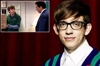 <B>You know him as...</B> Artie, the bespectacled, wheelchair-bound singer from <I>Glee</I>.<br/><br/><B>Before he was famous...</B> In an ep of the American version of <I>The Office</I> that airs in 2007, Kevin appears as a (non-handicapped) pizza boy who argues with Michael Scott (Steve Carell). Before <I>Glee</I> Kevin was also in a boy band called NLT (this is true), who still have a few hardcore fans lingering on the edges of the internet (this is also true).