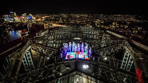 A festival that once brought just 200,000 people to Sydney is now expected to attract more than two million to Sydney's sights. Picture: Vivid Sydney.