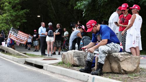 Trump supporters Georgia